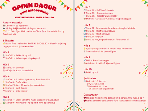 opinn dagur 2025